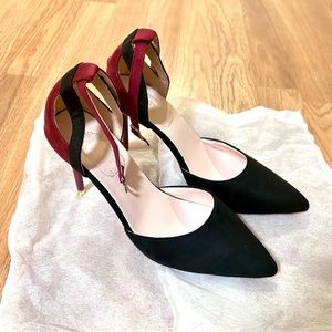 Women High Heel Ankle Strap Evening Party Shoes US 7.5